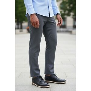 Josef Seibel Mens Black Leather Wingtip‎ Brogue Oxford Comfort Dress Shoes